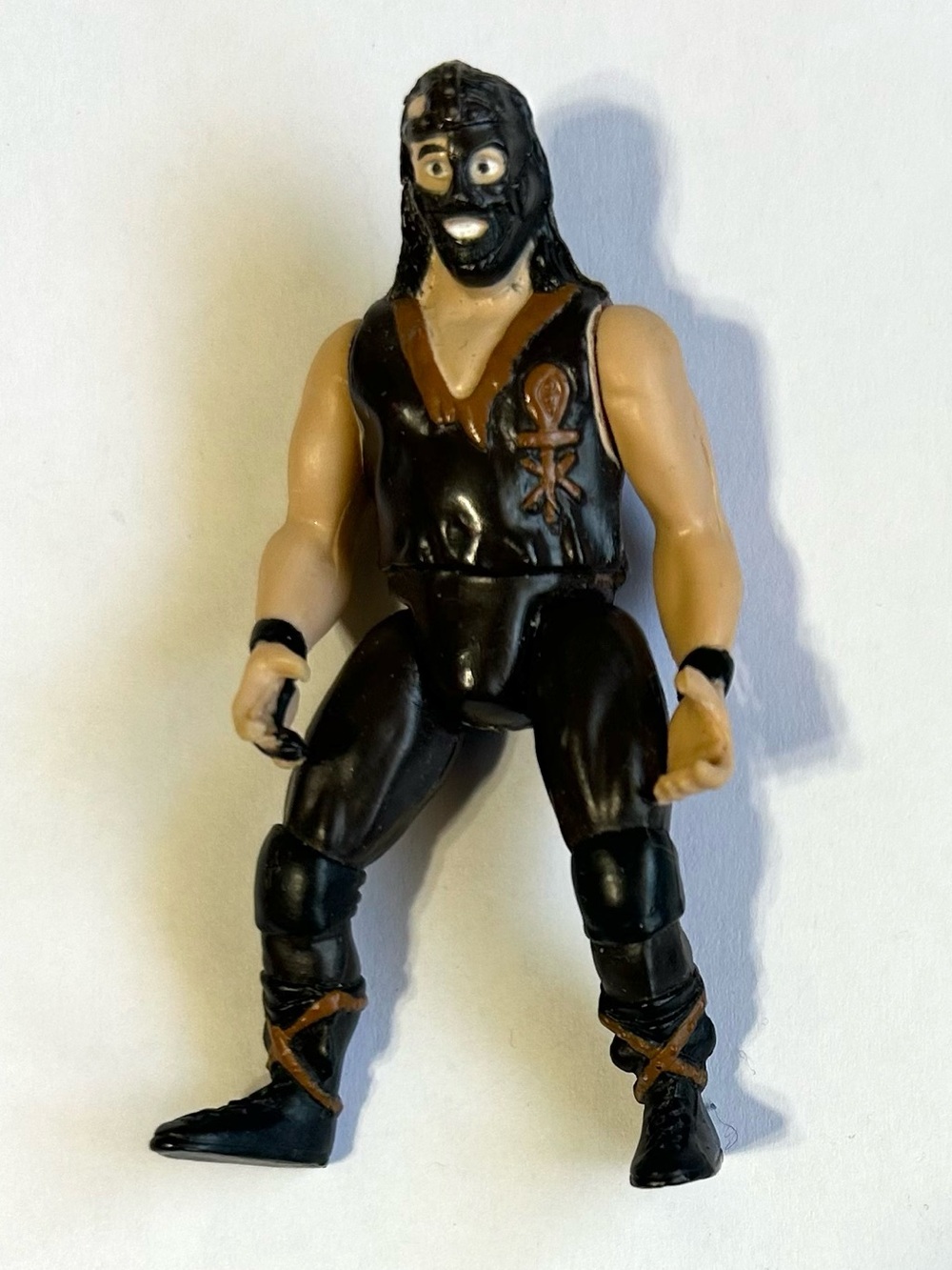 4/$20 WWE WWF Wrestling Jakks Mini Mankind Mick Foley Action Figure Vintage